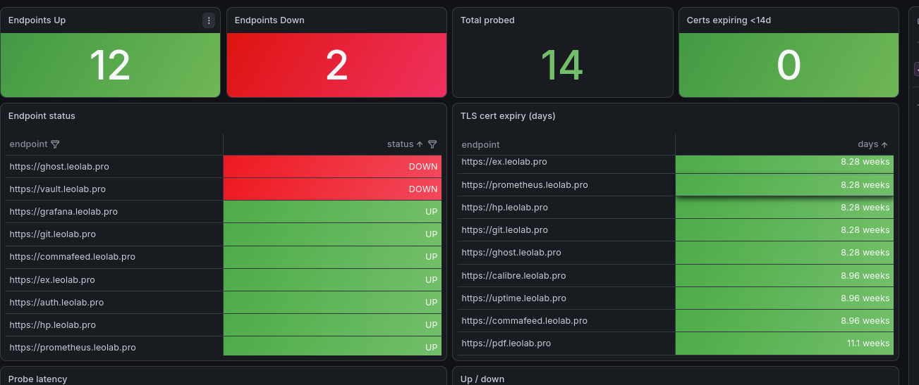 From Uptime-Kuma to Prometheus Blackbox: GitOps Endpoint Monitoring